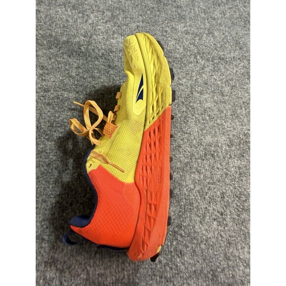Altra Men’s Timp 5 Trail Running Shoes – Yellow/Orange – Size 9.5W – Zero Drop – main image 7